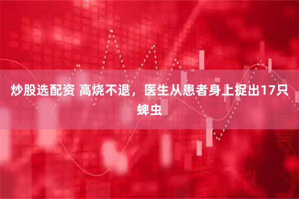 炒股选配资 高烧不退，医生从患者身上捉出17只蜱虫